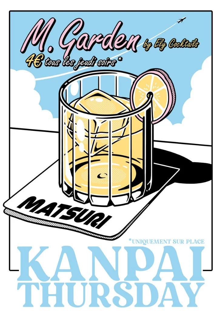 Kanpai Thursday : cocktails & sushi à prix doux